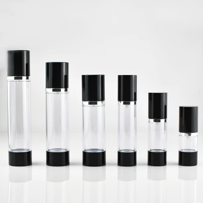 15/30/ 50g como frasco cosmético mal ventilado transparente de plástico (PPC