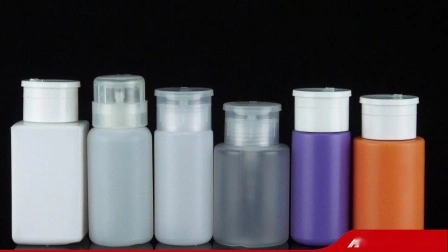 Frascos de plástico branco PP/PE/PETG (WDC10) para recipientes de cosméticos
